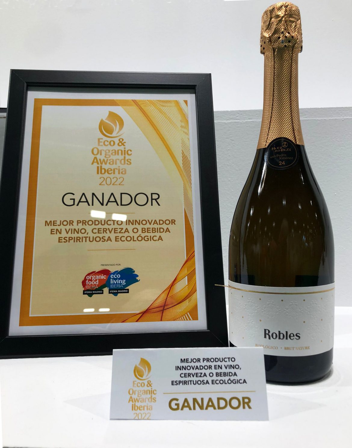 organic food iberia bodegas robles ganador producto ecologico innovación