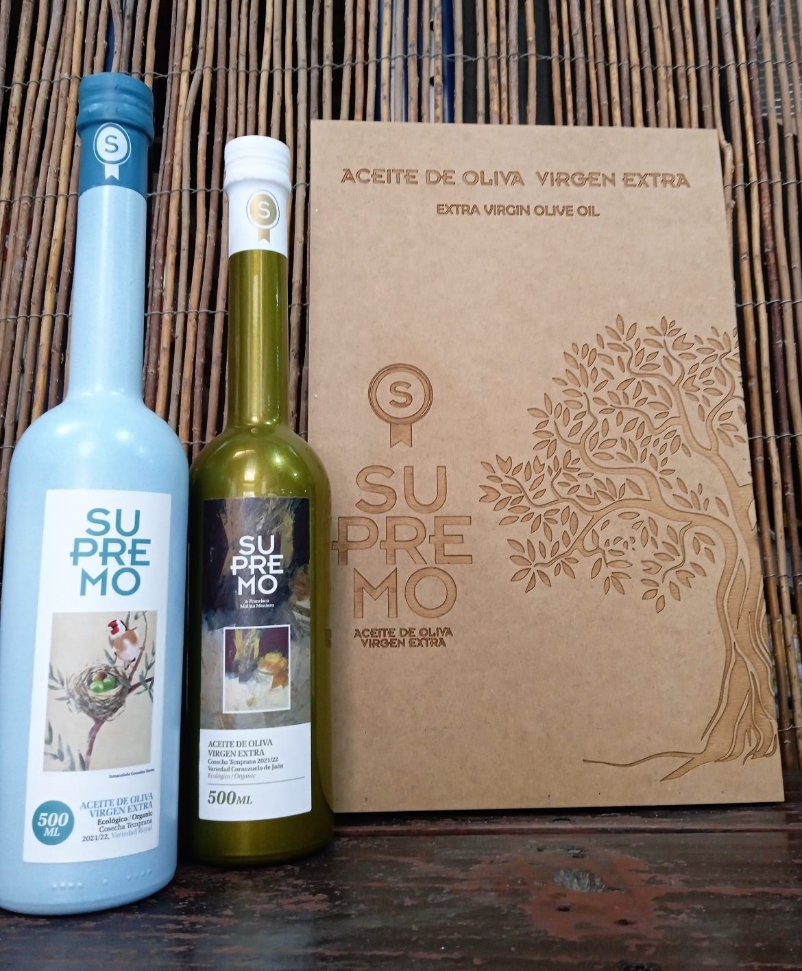 Aceite de oliva supremo producto ecologico